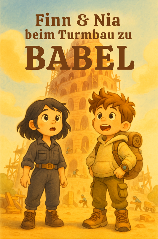 (2) Finn & Nia beim Turmbau zu Babel